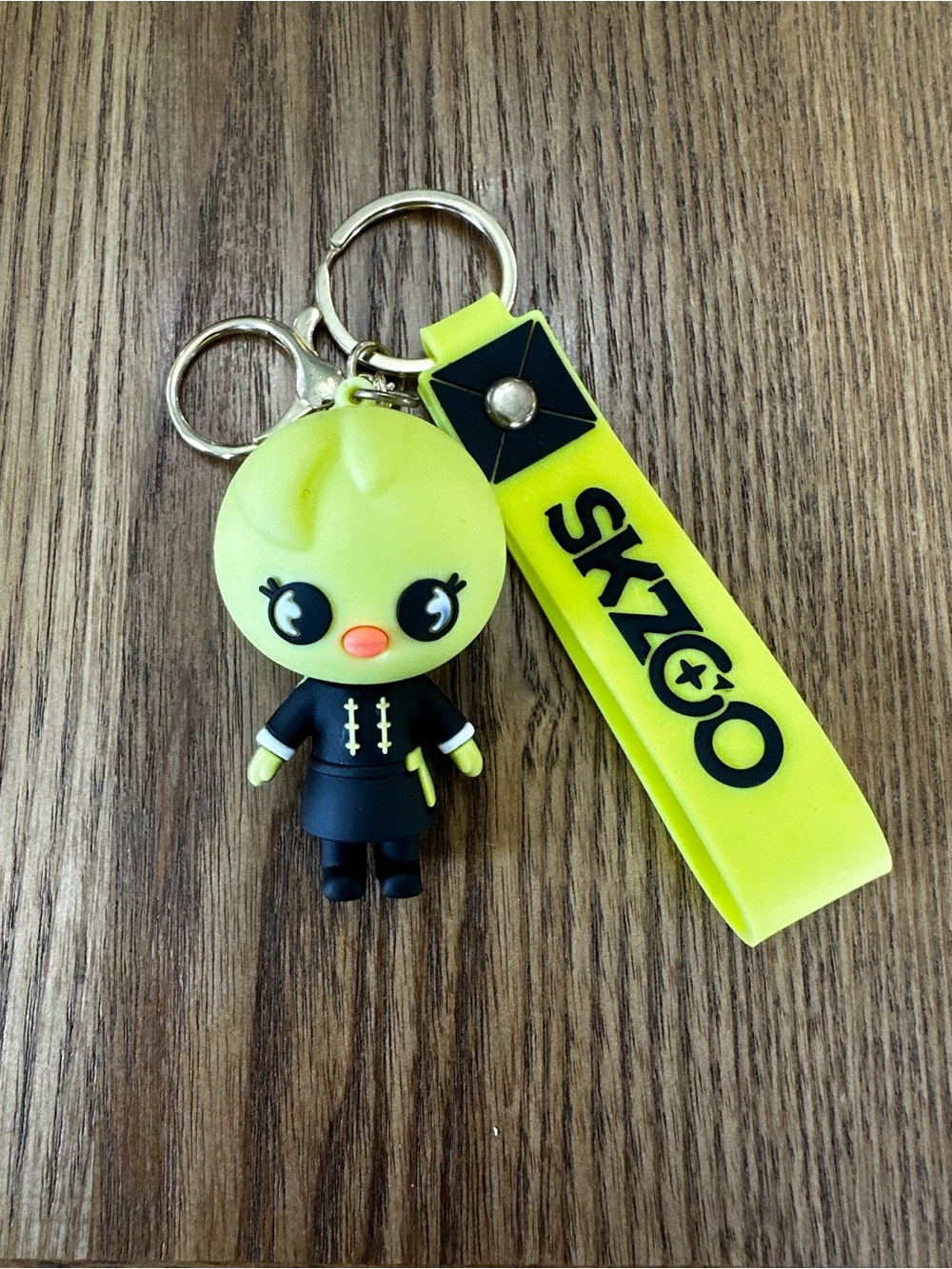 Yellow Felix SKZOO Keychain - Cute Stray Kids Toy Accessory